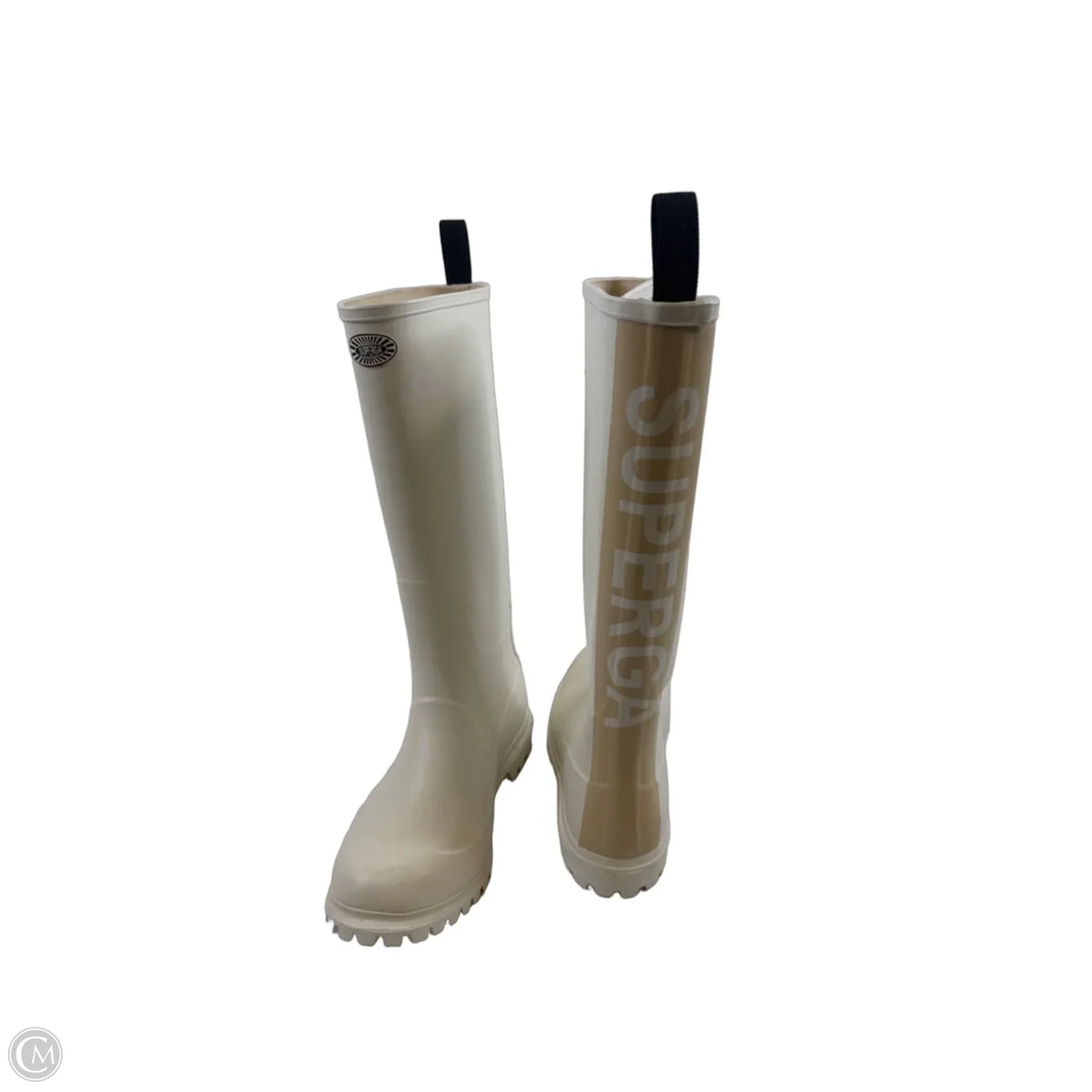 Boots Rain By Superga In Tan & White, Size: 9.5