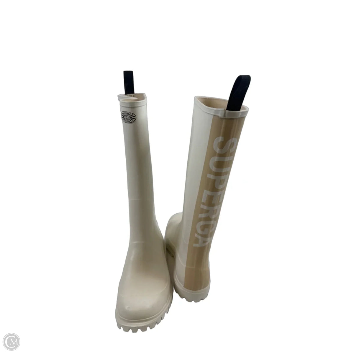 Boots Rain By Superga In Tan & White, Size: 9.5
