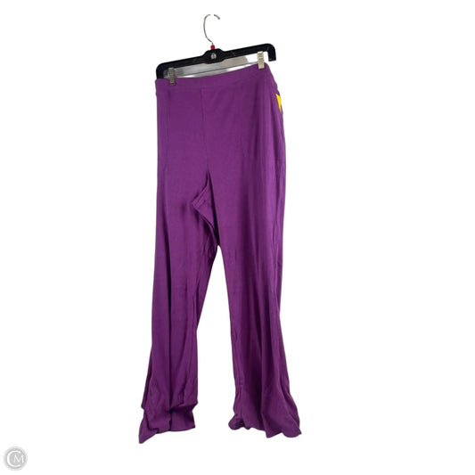 Pajama Pants By Cacique In Purple, Size: 3x