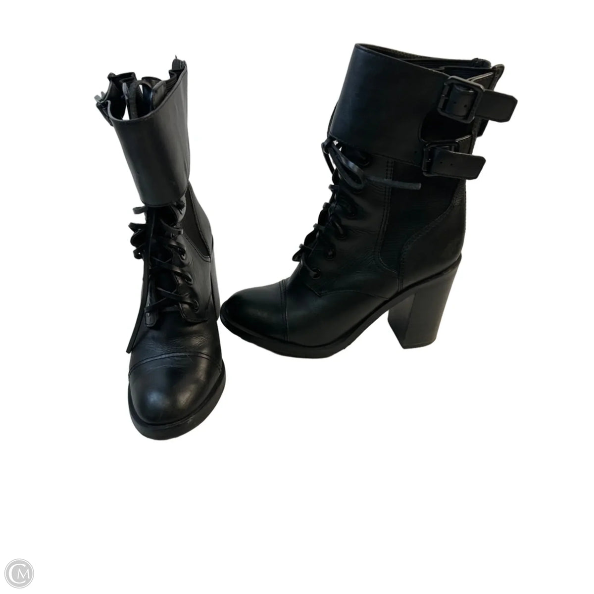 Boots Designer By Tory Burch In Black, Size: 8.5