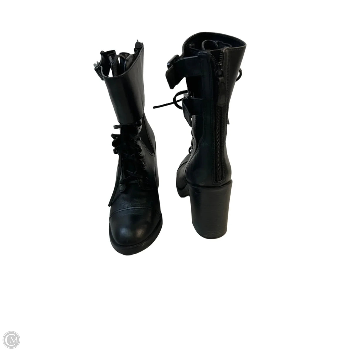 Boots Designer By Tory Burch In Black, Size: 8.5