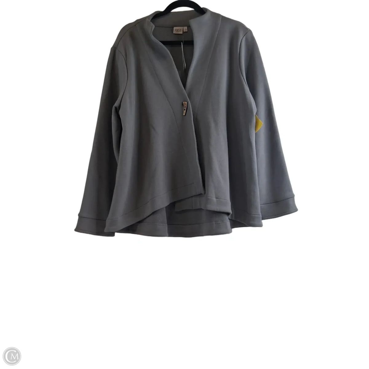 Cardigan By Focus In Grey, Size: L