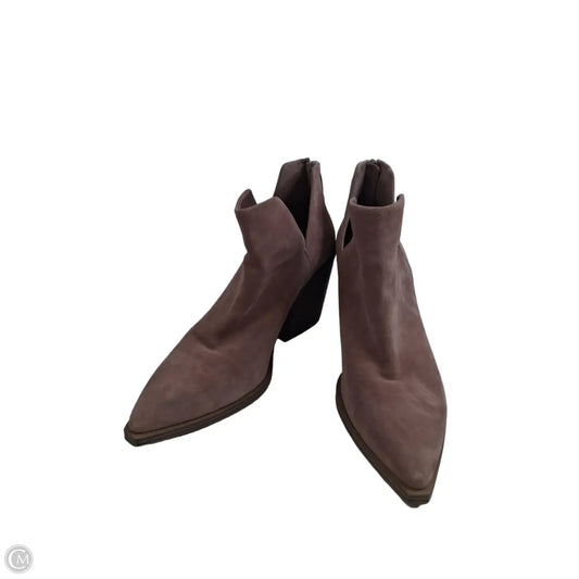 Boots Ankle Heels By Vince Camuto In Pink, Size: 9.5