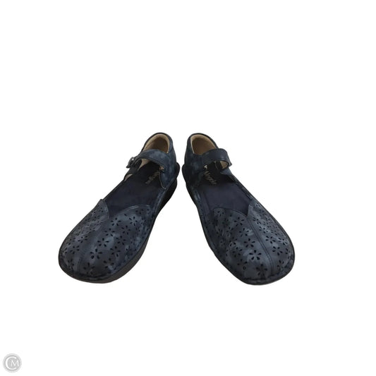Shoes Heels Platform By Alegria In Blue, Size: 9