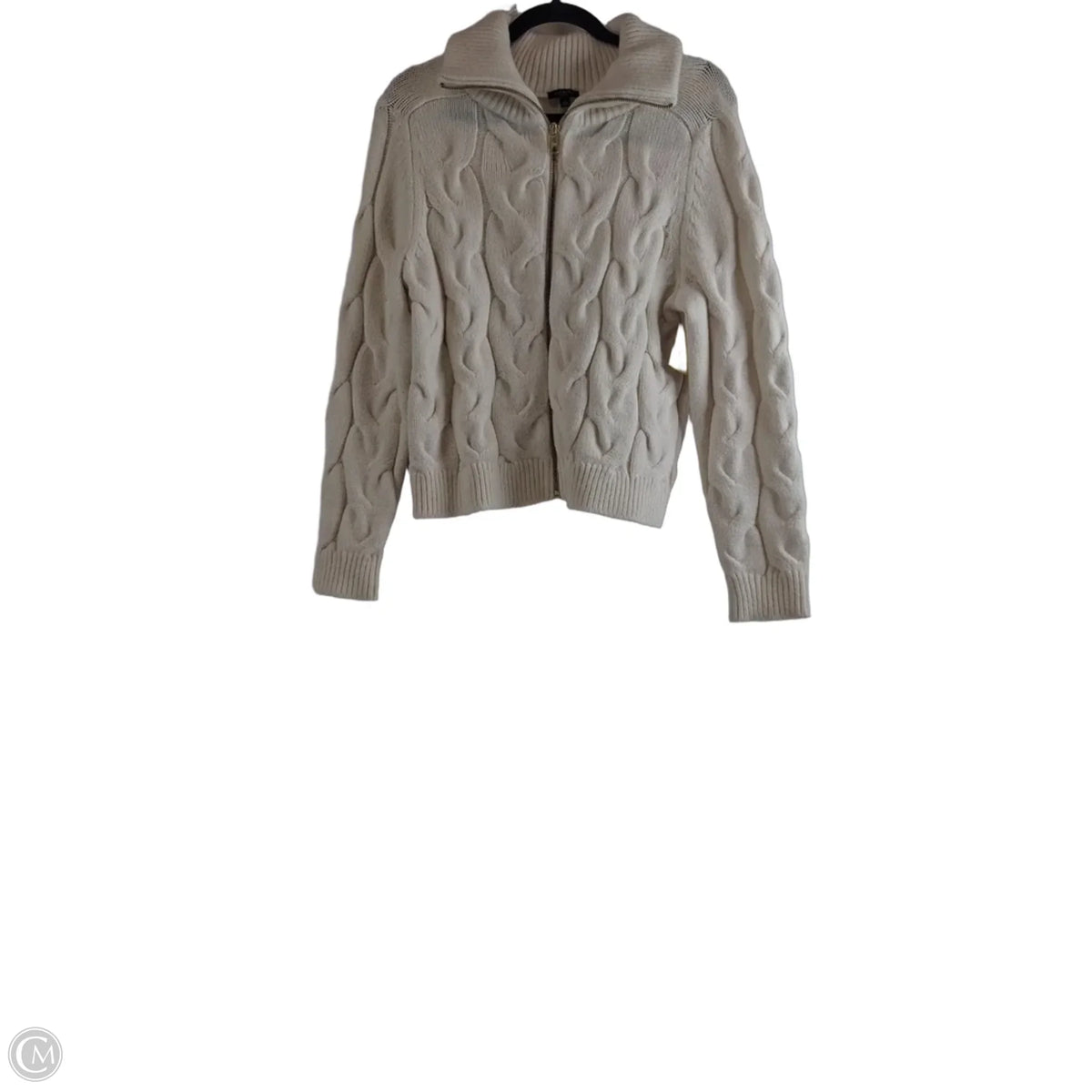 Sweater By Talbots In Cream, Size: Lp