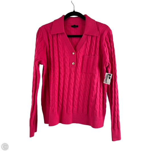 Sweater By Talbots In Pink, Size: M