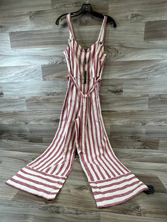 Jumpsuit By Romeo And Juliet In Red & White, Size: S