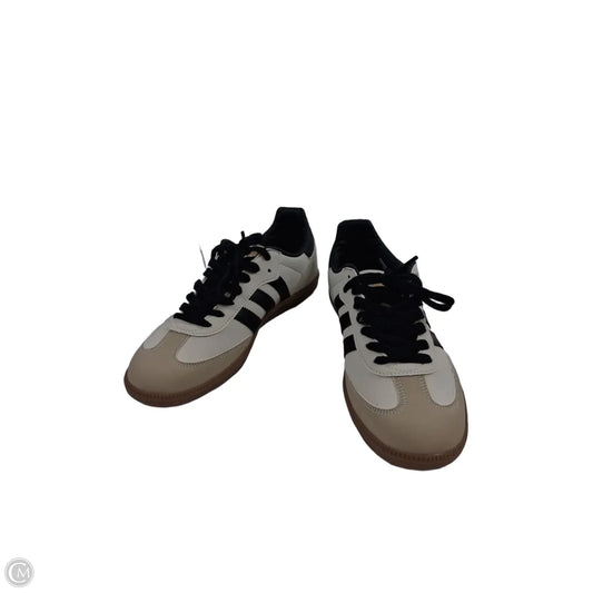 Shoes Sneakers By Adidas In Black & Cream, Size: 7.5