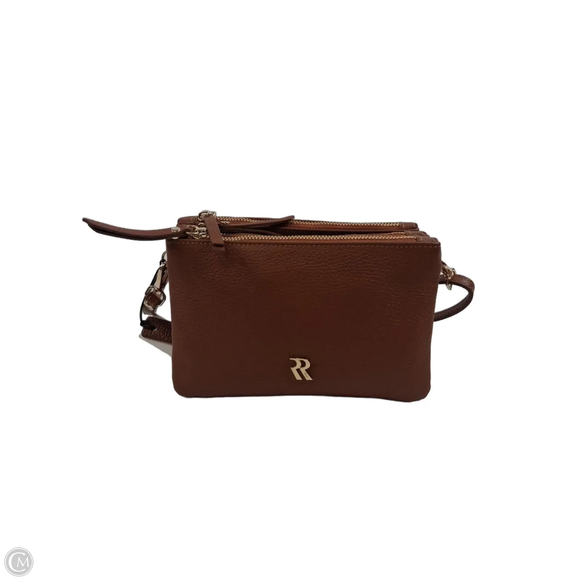 Crossbody Leather By Clothes Mentor, Size: Medium