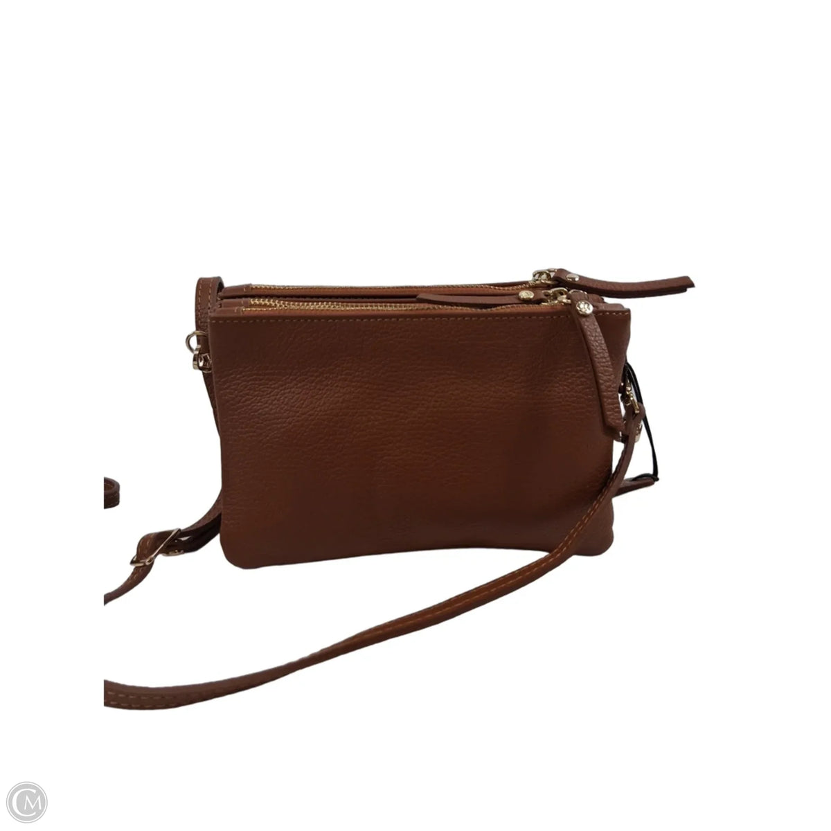 Crossbody Leather By Clothes Mentor, Size: Medium