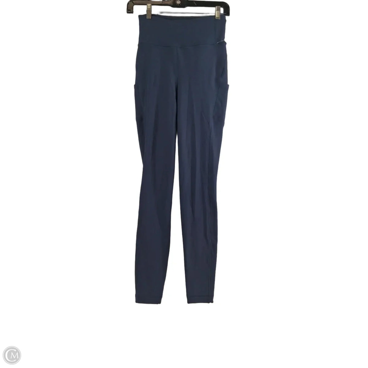 Athletic Leggings By Lululemon In Blue, Size: 4