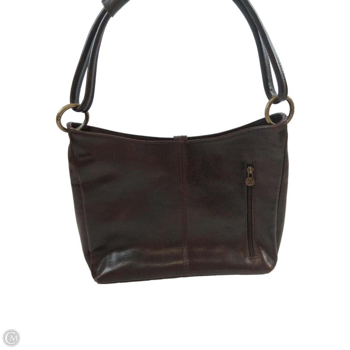 Handbag Leather By Clothes Mentor, Size: Large