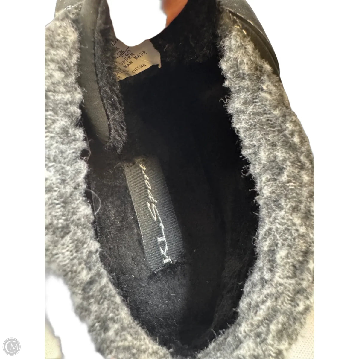 Boots Ankle Flats By Clothes Mentor In Black, Size: 8