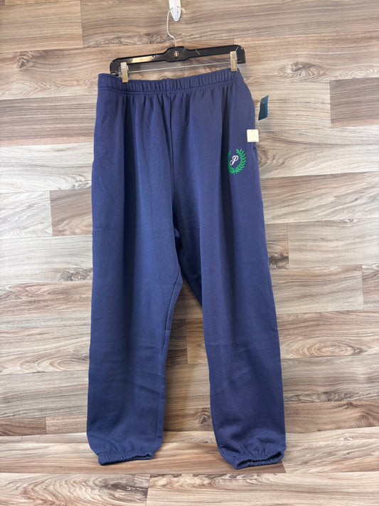 Athletic Pants By Pink In Navy, Size: Xl