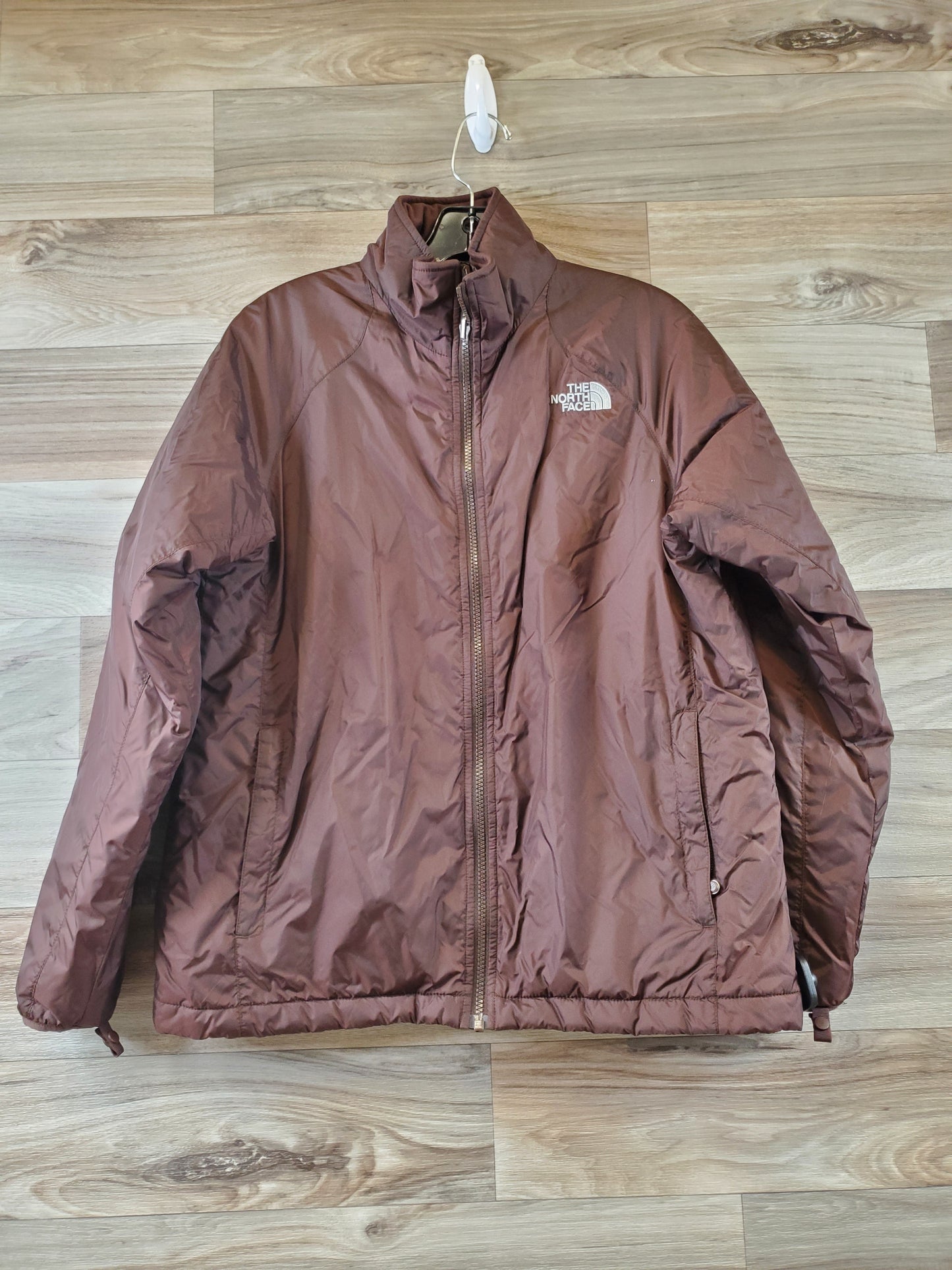 Athletic Jacket By The North Face In Brown, Size: L