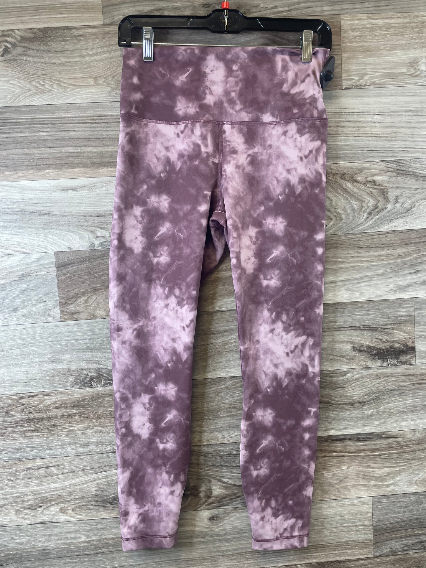 Athletic Leggings By 90 Degrees By Reflex In Purple, Size: L