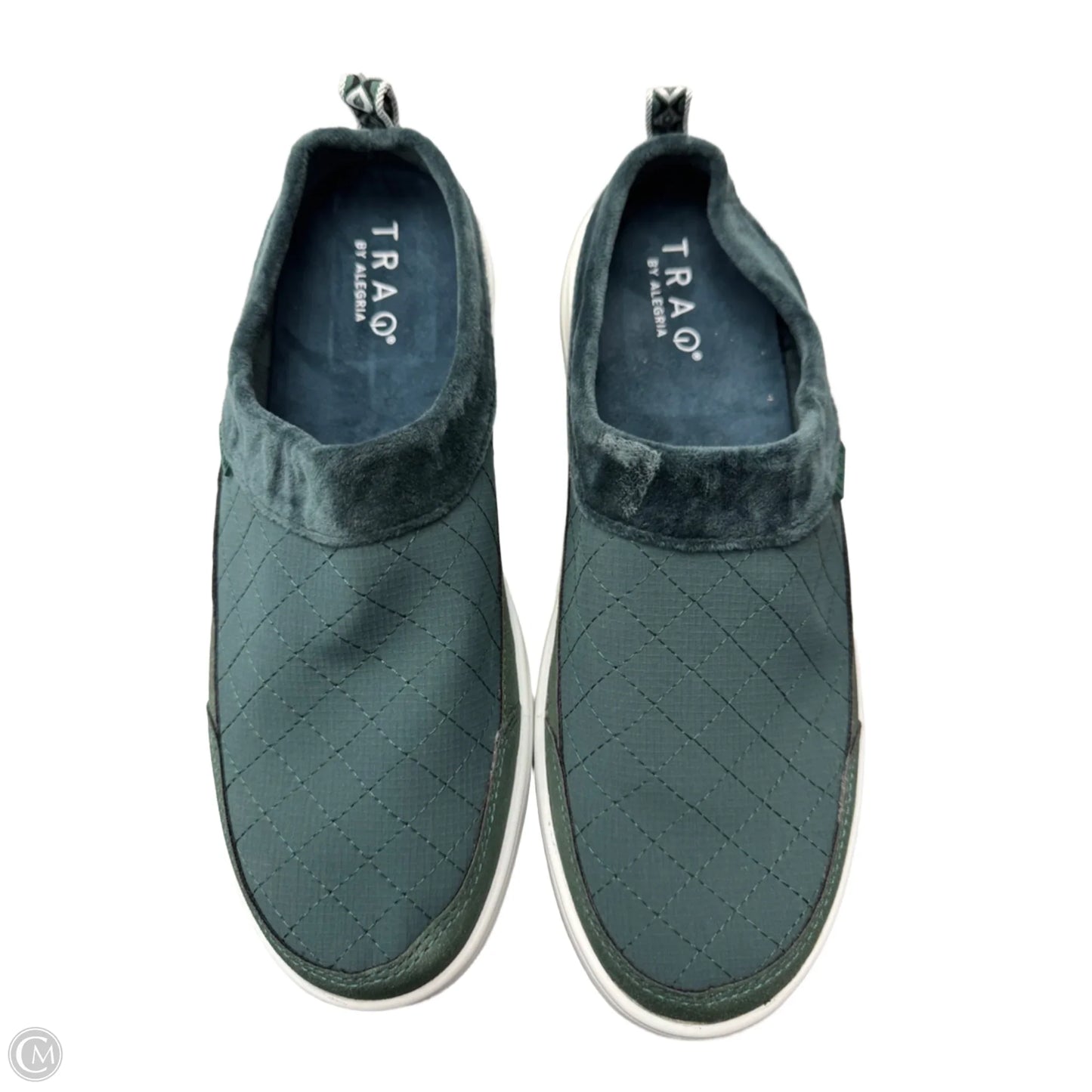 Shoes Sneakers By Alegria In Green, Size: 10