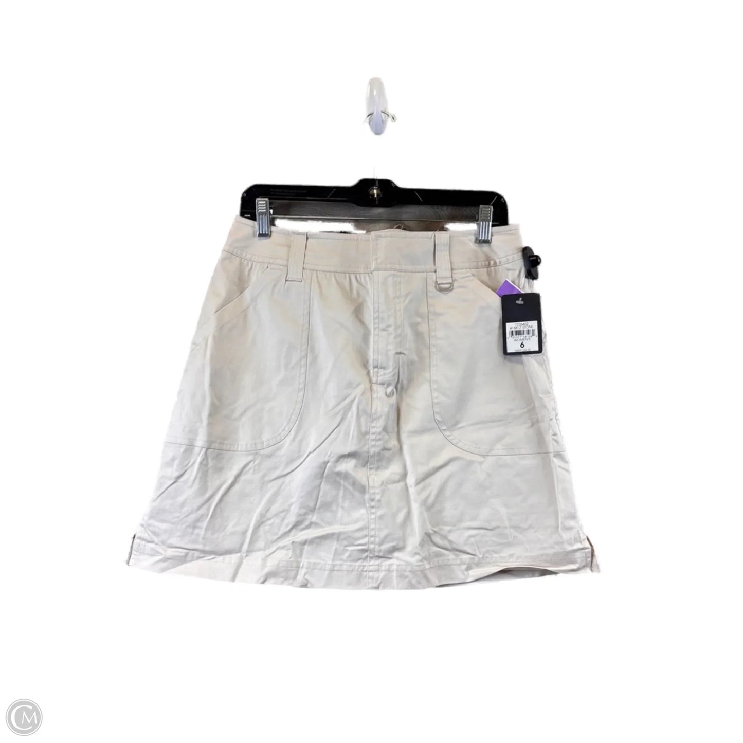 Skirt Midi By Chaus In Tan, Size: 6