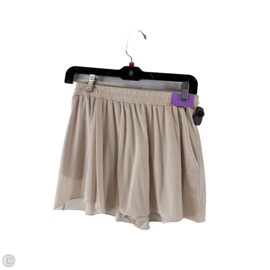 Athletic Skort By Lululemon In Cream, Size: S