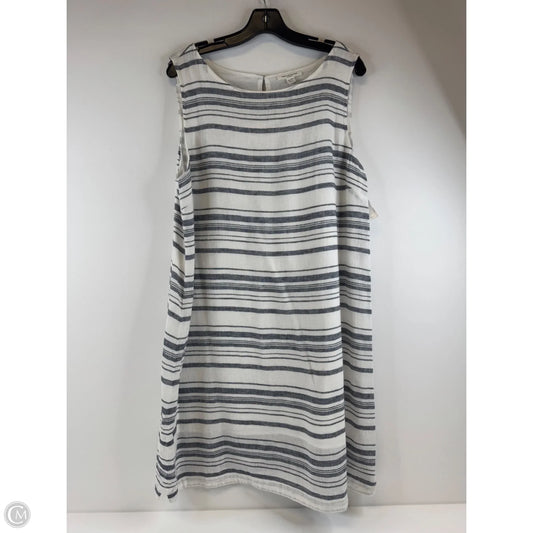 Dress Casual Midi By Beachlunchlounge In Striped Pattern, Size: Xl