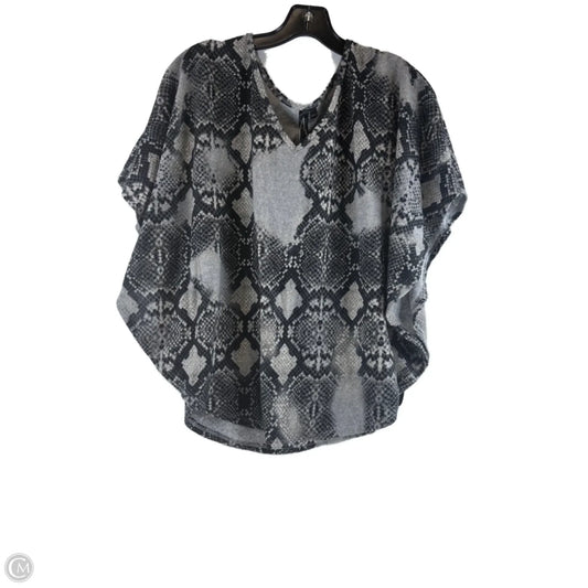 Top Short Sleeve By Isabella Rodriguez In Animal Print, Size: S