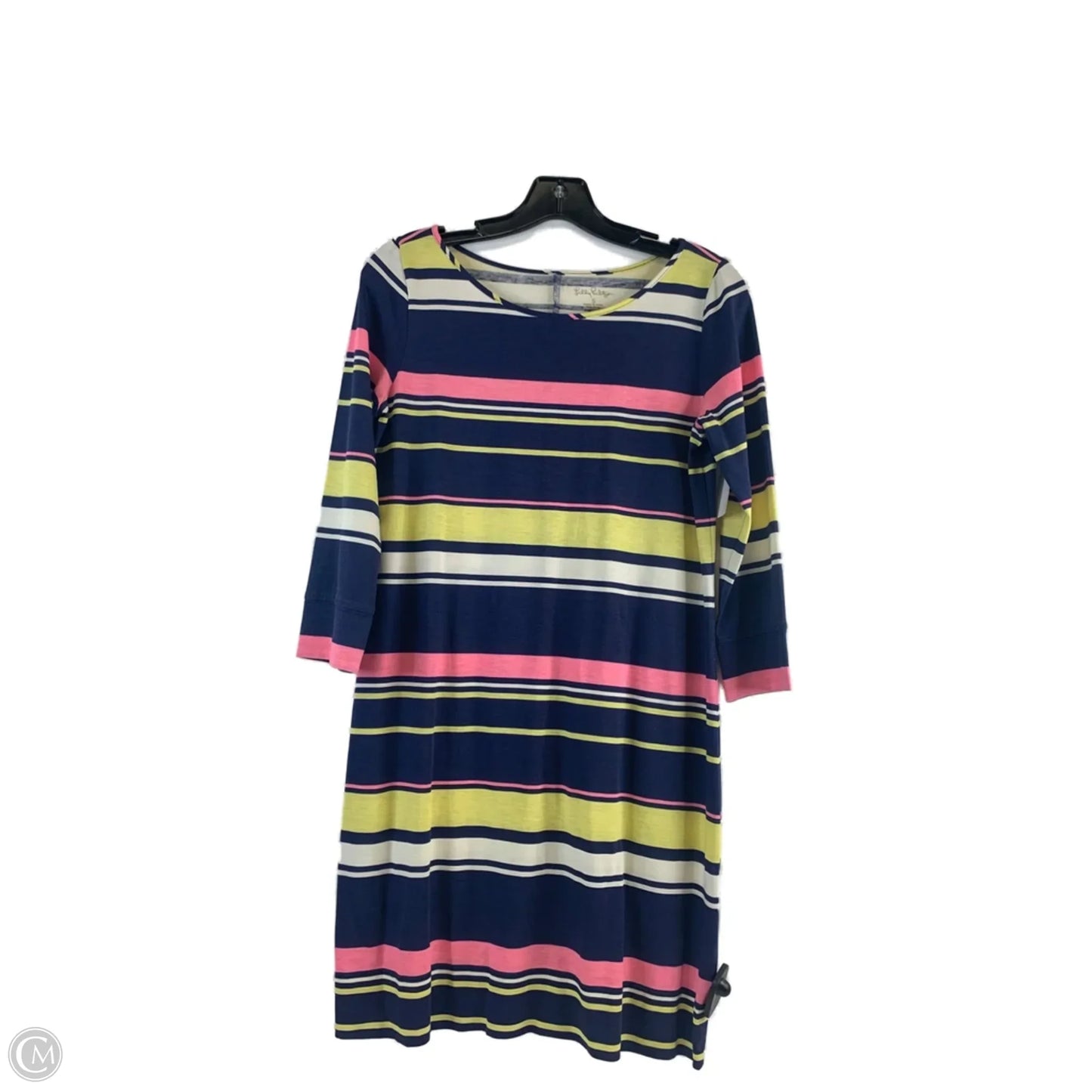 Dress Designer By Lilly Pulitzer In Blue & Yellow, Size: S