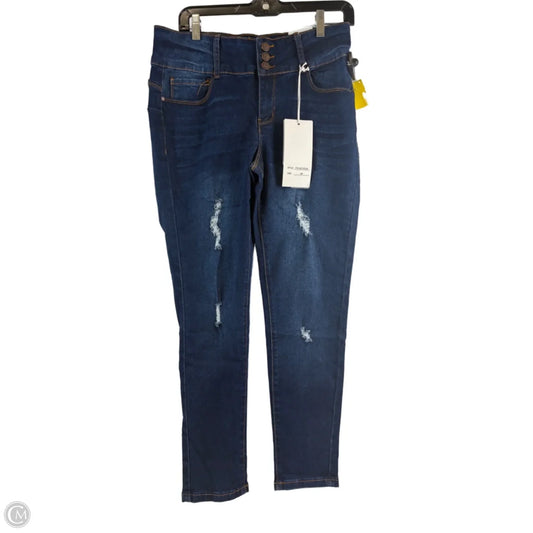 Jeans Skinny By Clothes Mentor In Blue Denim, Size: 10p