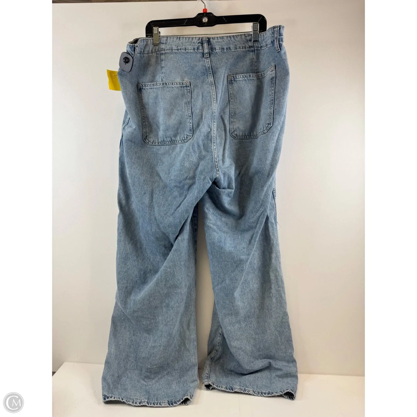 Jeans Wide Leg By Old Navy In Blue Denim, Size: 18