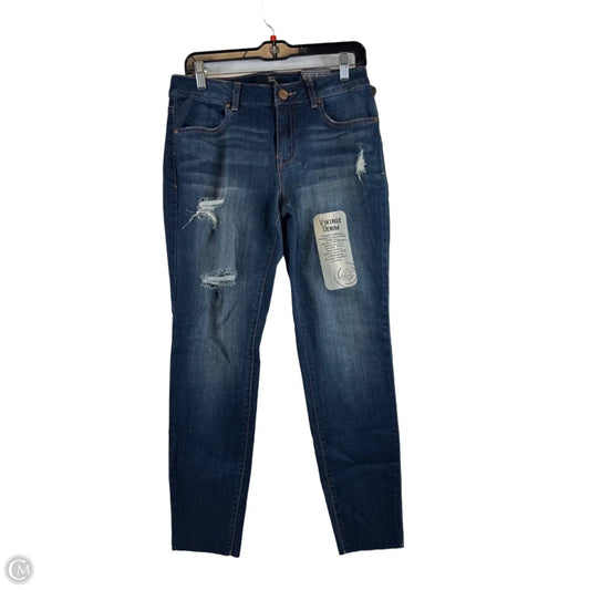 Jeans Skinny By 1822 Denim In Blue Denim, Size: 10