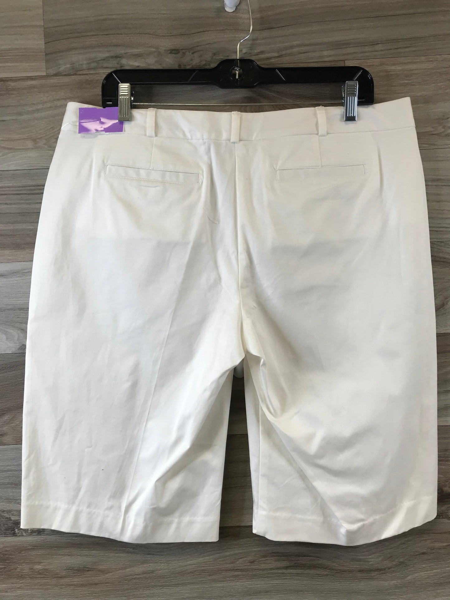 White Shorts Michael By Michael Kors, Size 12