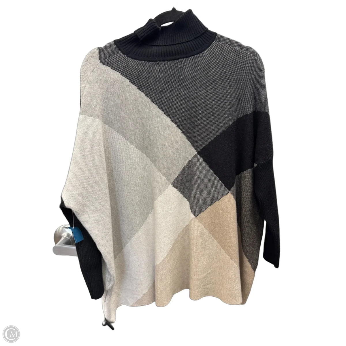 Sweater By Joseph A. In Black & Brown, Size: S