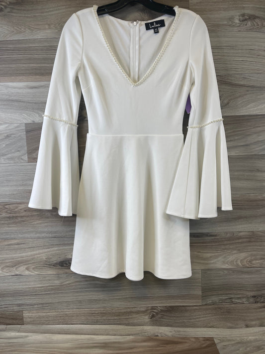 White Dress Casual Midi Lulus, Size Xs