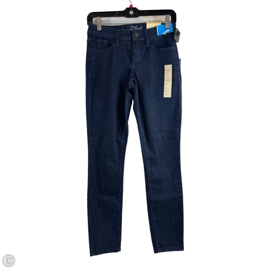 Jeans Skinny By Universal Thread In Blue Denim, Size: 0