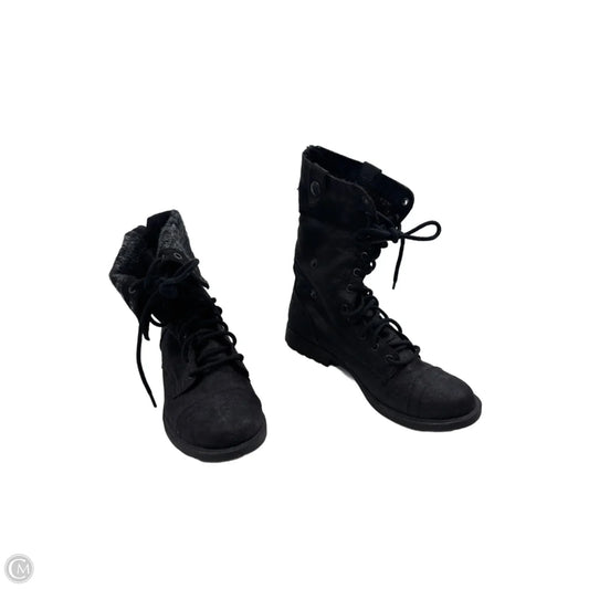 Boots Combat By Mossimo In Black, Size: 8.5