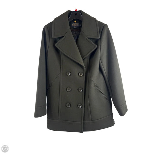Coat Peacoat By Pendleton In Green, Size: Sp