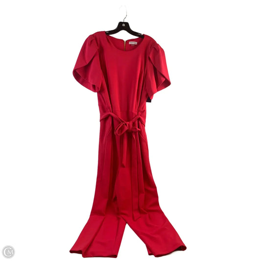 Jumpsuit By Calvin Klein In Pink, Size: 2x