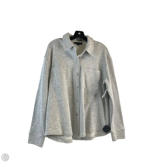 Top Long Sleeve By Jane And Delancey In Grey, Size: M