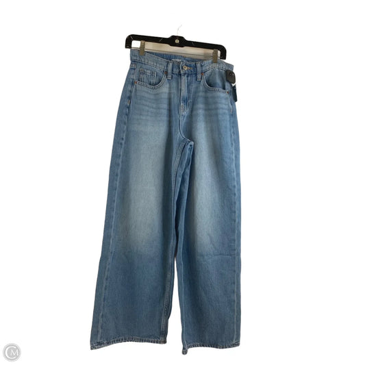 Jeans Wide Leg By Old Navy In Blue Denim, Size: 4
