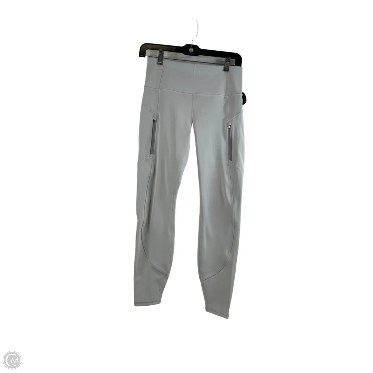 Athletic Leggings By Athleta In Grey, Size: S