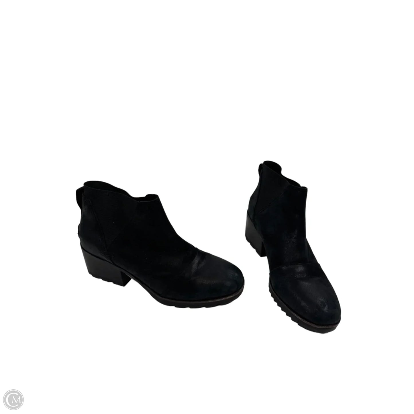 Boots Ankle Heels By Sorel In Black, Size: 11