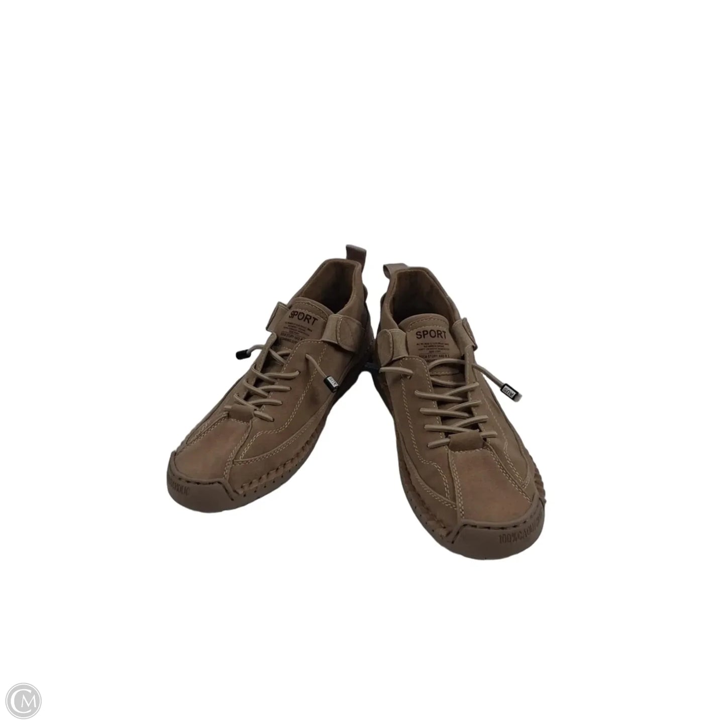 Shoes Sneakers By Clothes Mentor In Tan, Size: 7.5
