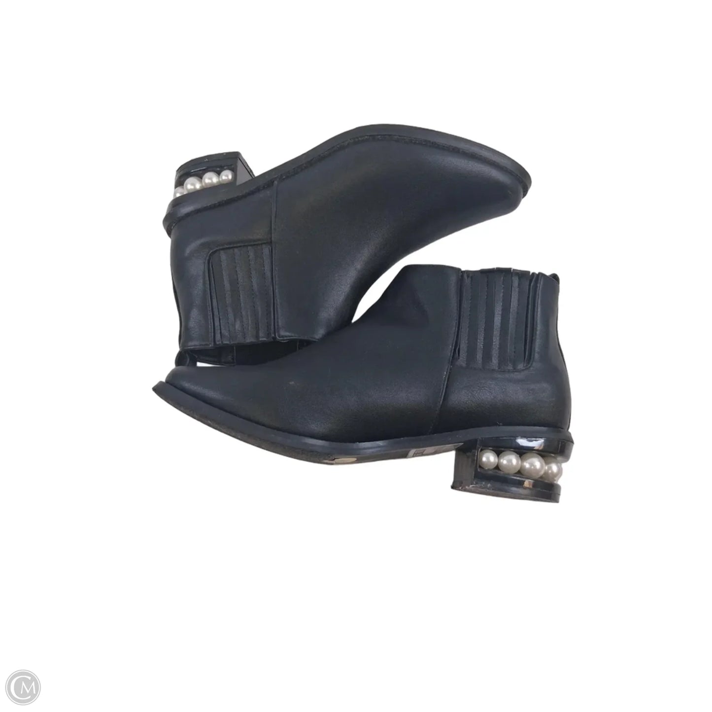Boots Ankle Heels By Catherine Malandrino In Black, Size: 9