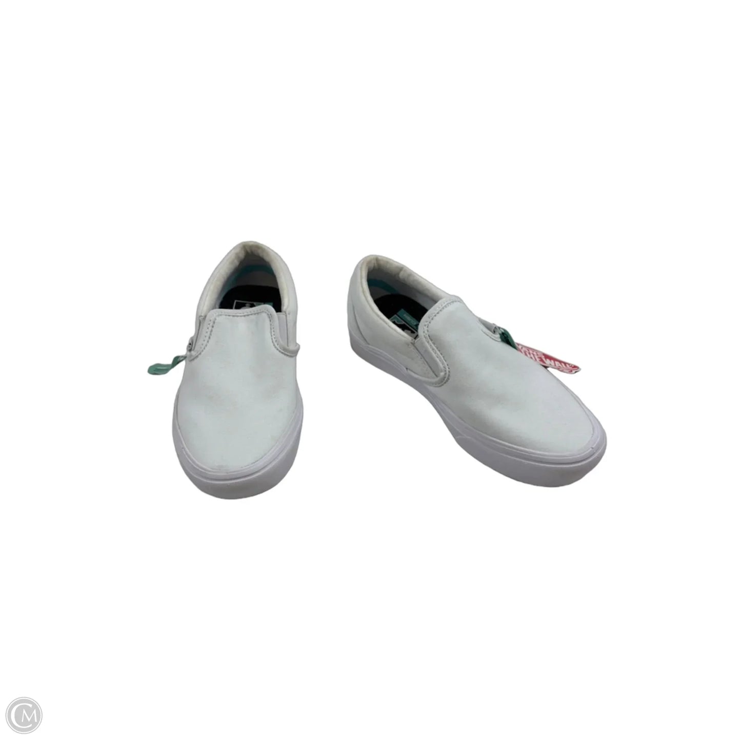 Shoes Sneakers By Vans In White, Size: 6