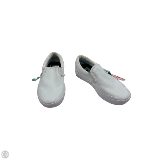 Shoes Sneakers By Vans In White, Size: 6