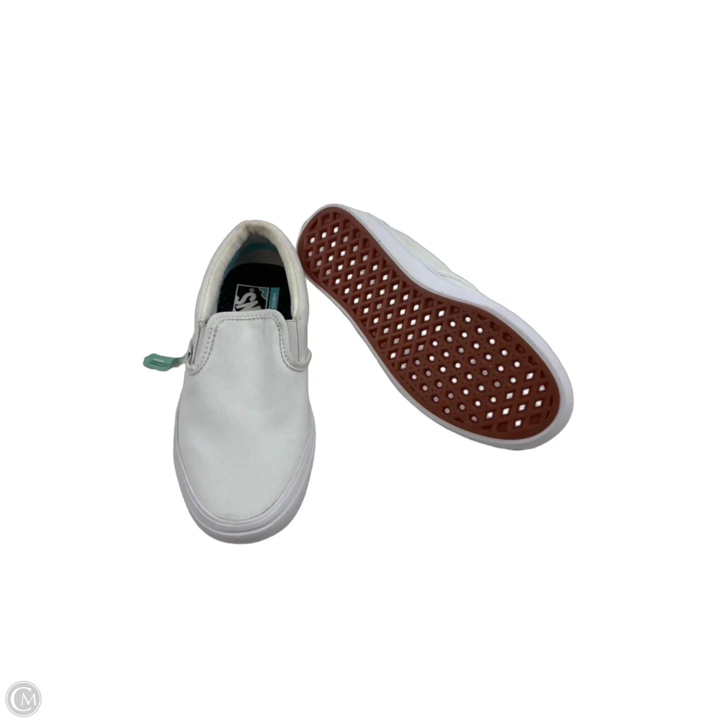 Shoes Sneakers By Vans In White, Size: 6
