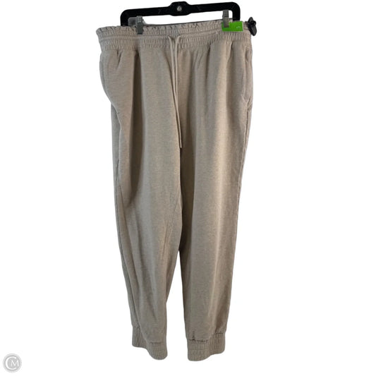 Pants Joggers By Flx In Tan, Size: Xl