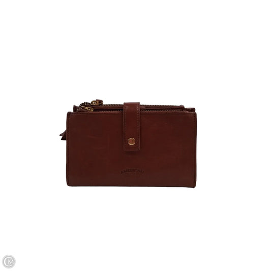 Wallet Leather By Clothes Mentor, Size: Medium