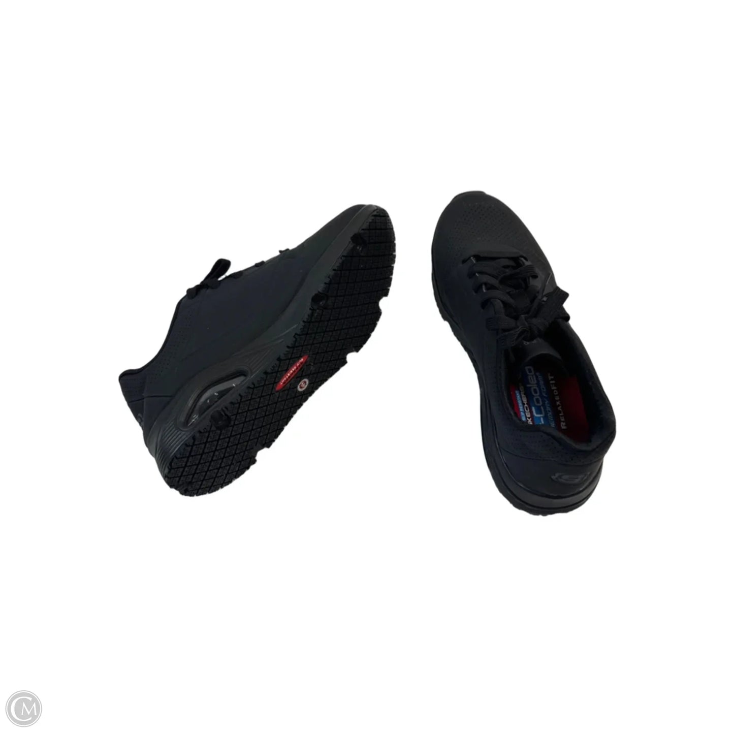Shoes Athletic By Skechers In Black, Size: 9