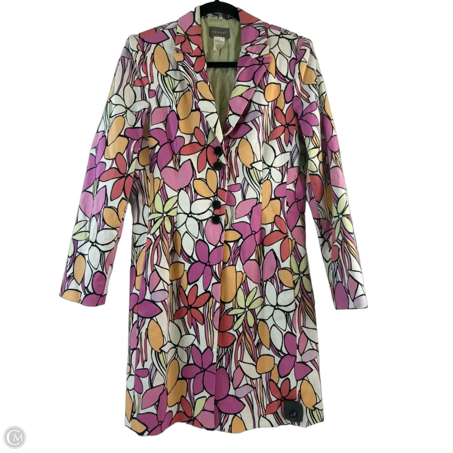 Coat Other By Kenar In Floral Print, Size: 4