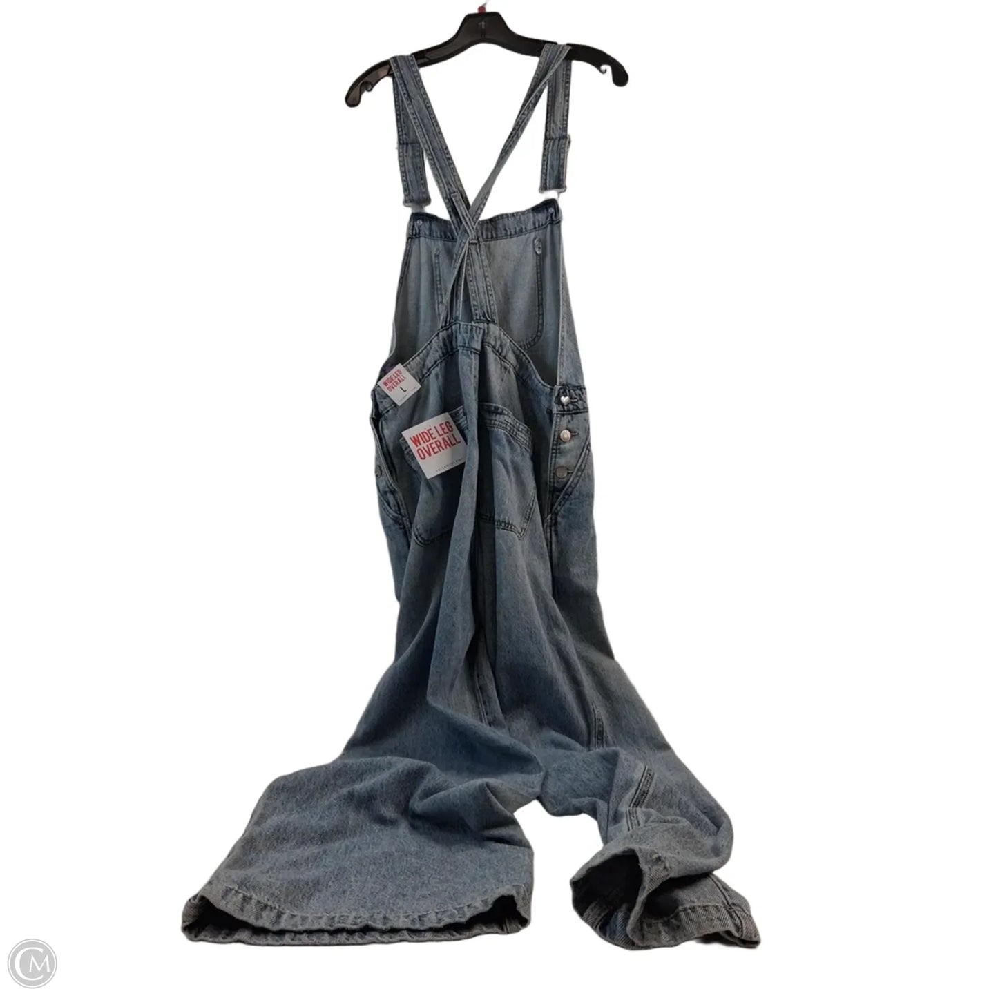 Overalls By Celebrity Pink In Blue Denim, Size: L